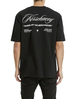 KSCY Herran Box Fit Tee In Black
