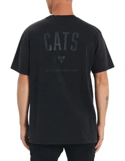 Nena & Pasadena Geelong Relaxed Fit Tee In Black