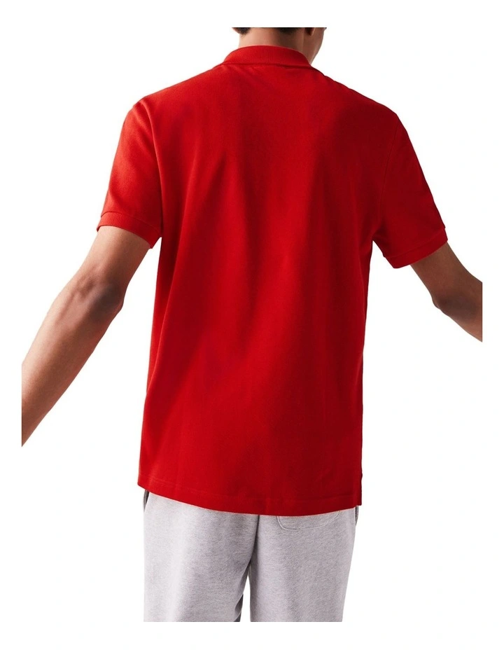 Lacoste Basic Slim Fit Polo Red - Image 2