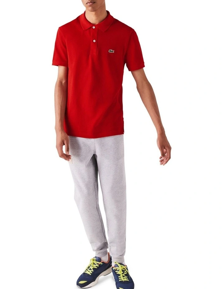 Lacoste Basic Slim Fit Polo Red - Image 4