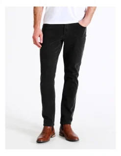 Maddox Kristian Slim Tapered Jean Black