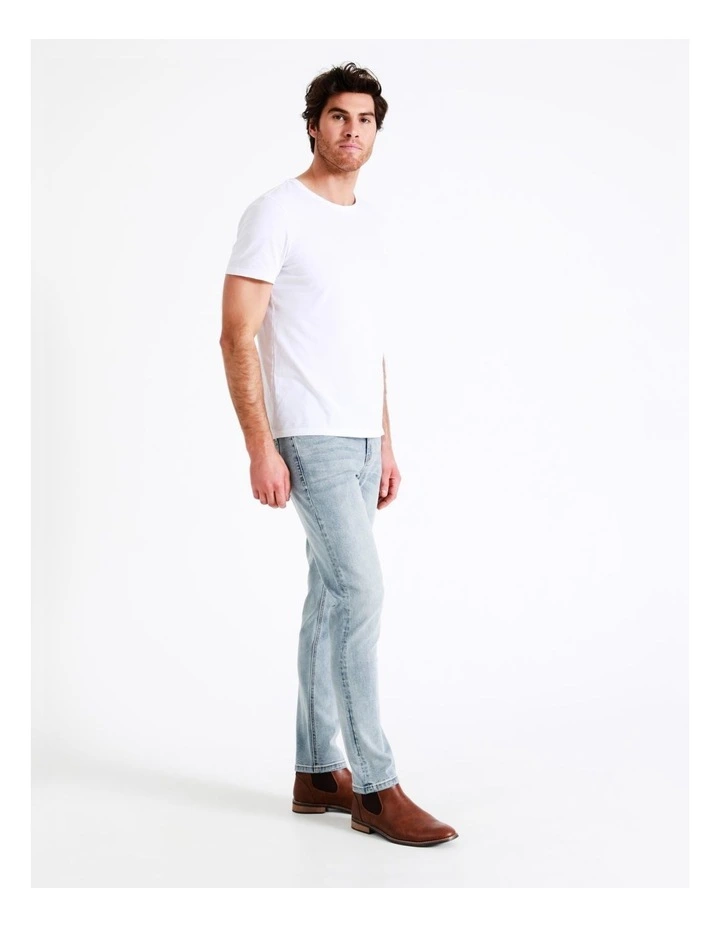 Maddox Kristian Slim Tapered Jean Denim - Image 3