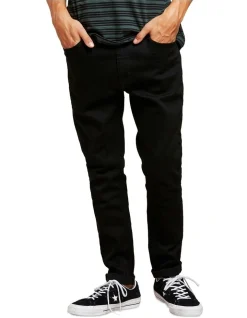 Lee Z-Two Slim Tapered Jeans Black
