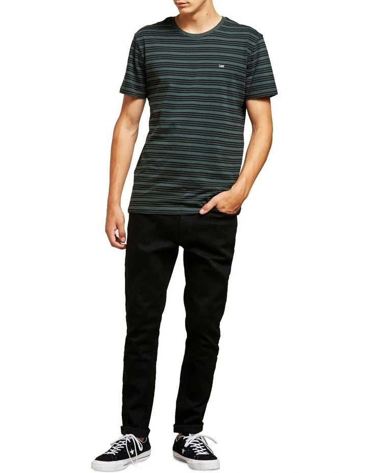 Lee Z-Two Slim Tapered Jeans Black - Image 2