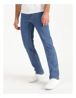Levi's 516 Slim Fit Straight Jeans Stonewash