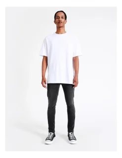 Kenji Zack 2 Skinny Jean Charcoal