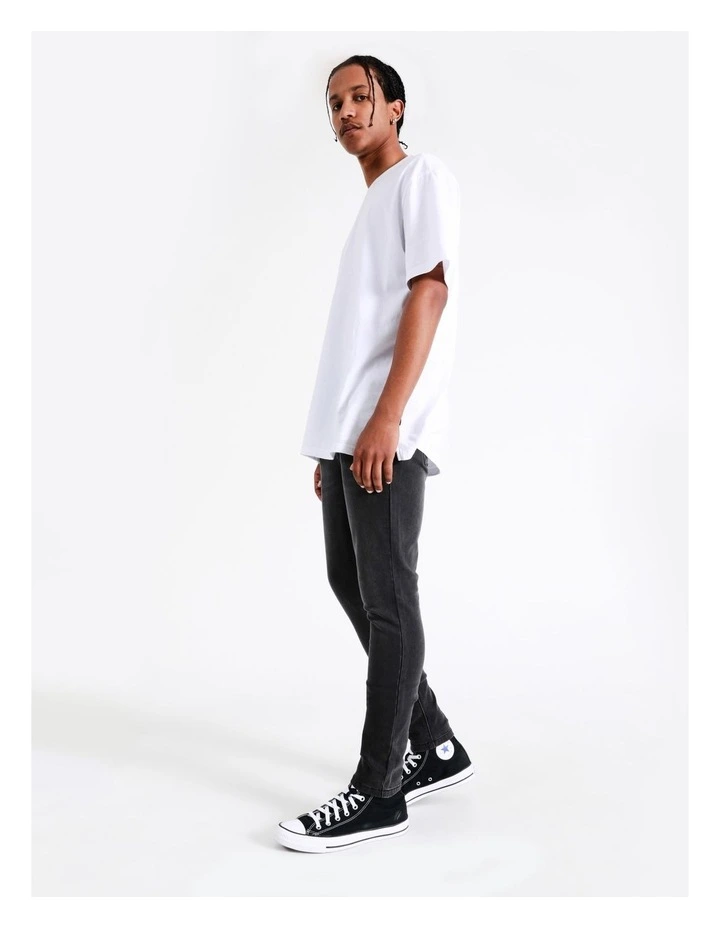 Kenji Zack 2 Skinny Jean Charcoal - Image 3