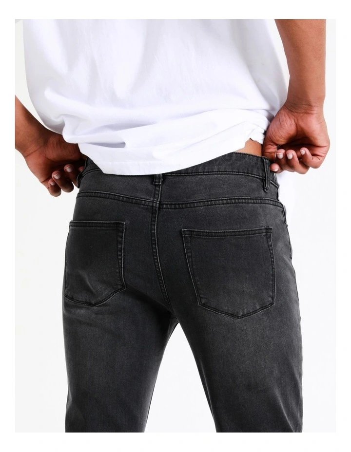 Kenji Zack 2 Skinny Jean Charcoal - Image 7
