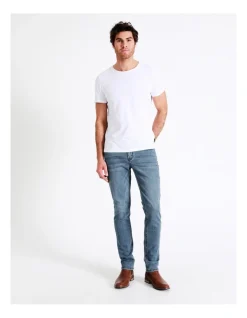 Maddox Kristian Slim Tapered Jean Blue