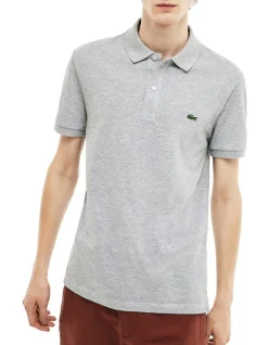 Lacoste Slim Fit Core Polo Grey