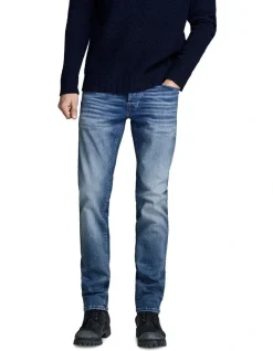 Jack & Jones Glenn Icon Jj Super Stretch Slim Fit Tapered Jeans Denim