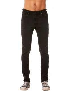 Wrangler Strangler Skinny Jeans Black
