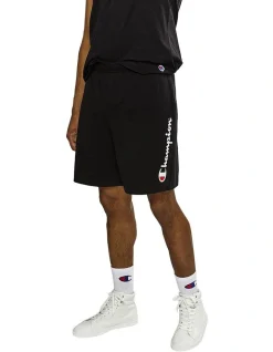 Champion Script Jersey Short In Black