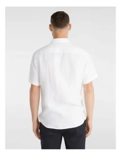Alternative view of Yd. Lewis Linen Shirt In White