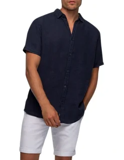Industrie The Tennyson Linen Short Sleeve Shirt 7 Industrie The Tennyson Linen Short Sleeve Shirt -Nena & Pasadena Sales 751273660 3 720x928