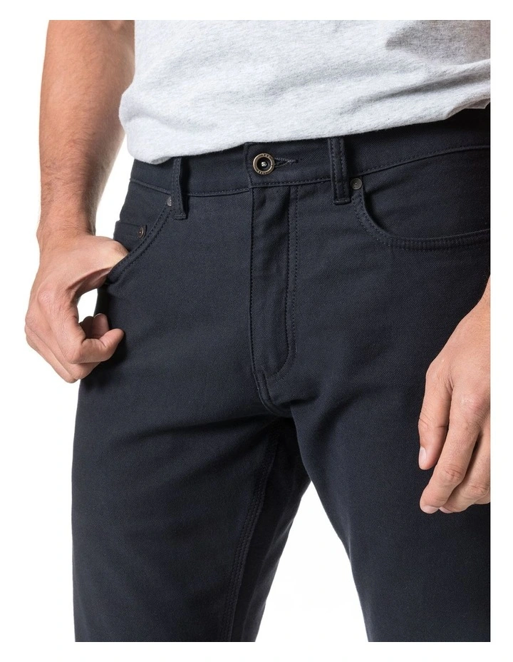 Rodd & Gunn Motion 2 Straight Jean Regular Leg Navy - Image 4