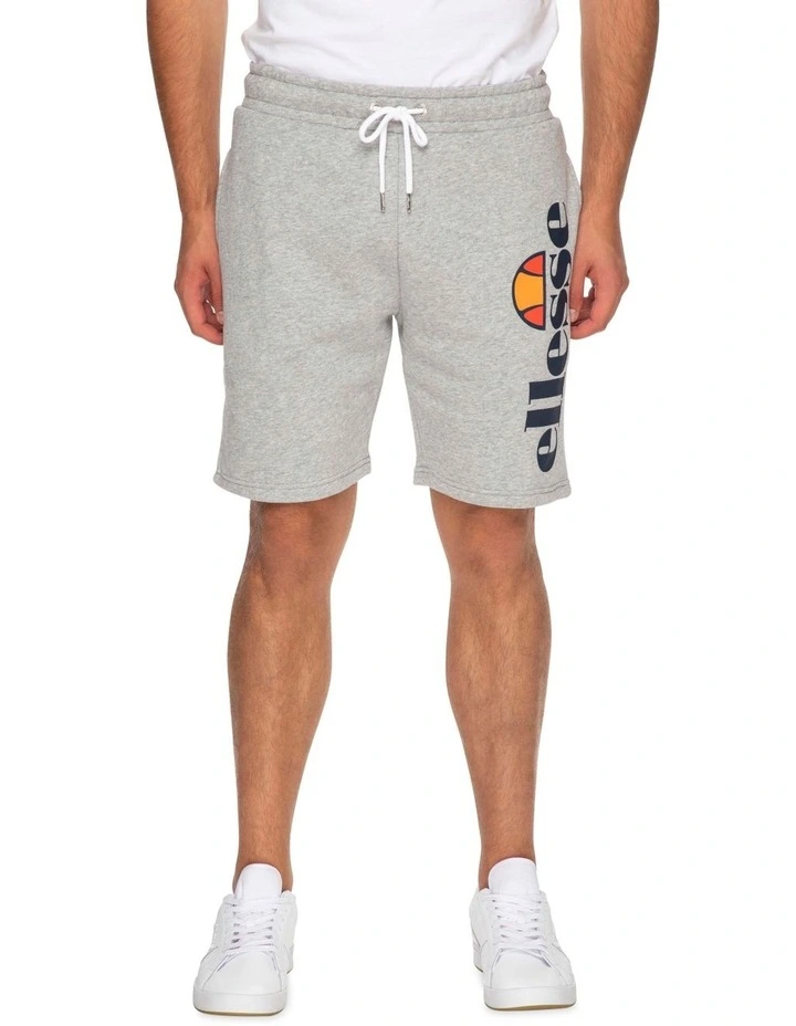 Ellesse Bossini Elasticated Waistband Sweat Shorts Grey Marle