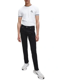 Calvin Klein Jeans 026 Low Rise Slim Jeans Black