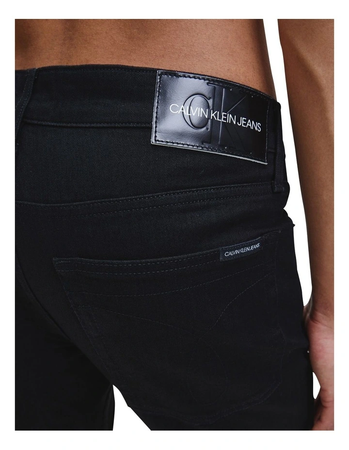 Calvin Klein Jeans 026 Low Rise Slim Jeans Black - Image 2