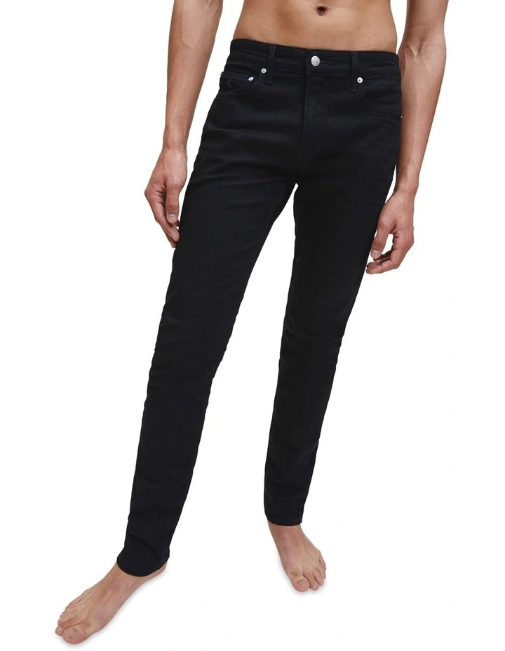 Calvin Klein Jeans 026 Low Rise Slim Jeans Black - Image 4