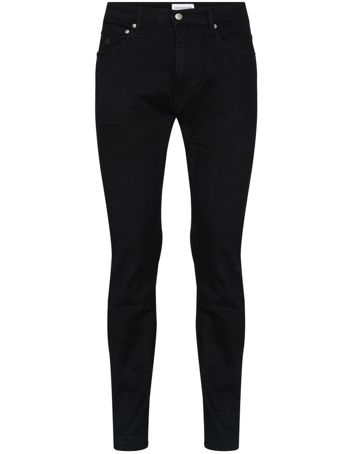 Calvin Klein Jeans 026 Low Rise Slim Jeans Black - Image 6