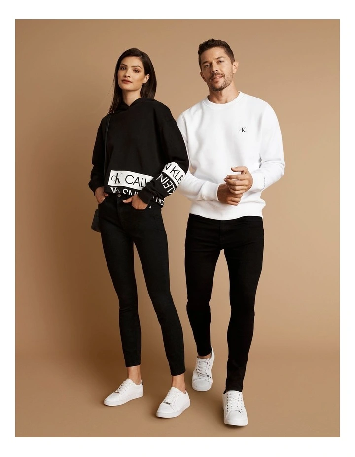 Calvin Klein Jeans 016 Low Rise Skinny Jeans Black - Image 4