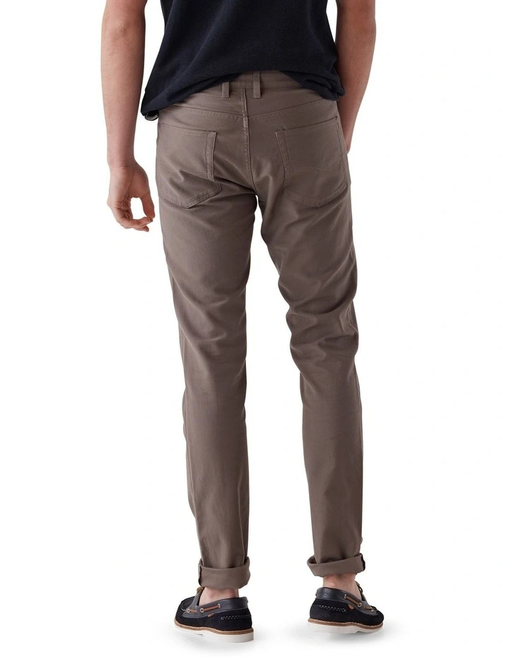 Rodd & Gunn Motion 2 Straight Jean Long Leg Pebble - Image 3