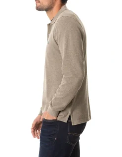 Alternative view of Rodd & Gunn Long Sleeve Gunn Polo Latte