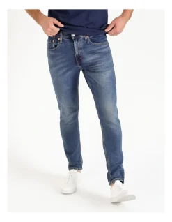 Levi's 512 Tapered Slim Fit Jeans Mid Blues