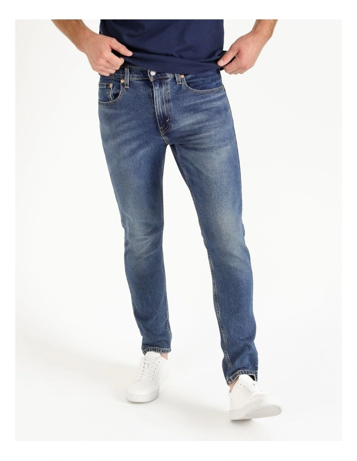 Levi's 512 Tapered Slim Fit Jeans Mid Blues