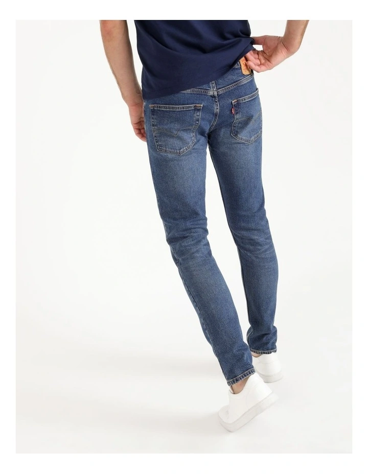 Levi's 512 Tapered Slim Fit Jeans Mid Blues - Image 5