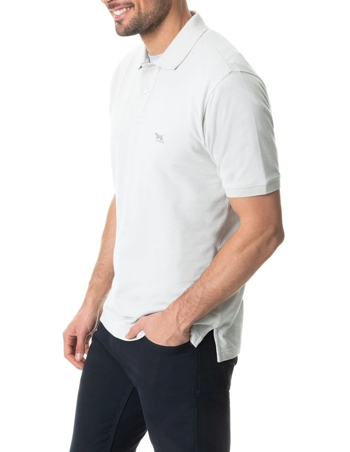Rodd & Gunn The Gunn Original Fit Polo Fog 2 Rodd & Gunn The Gunn Original Fit Polo Fog - Image 2