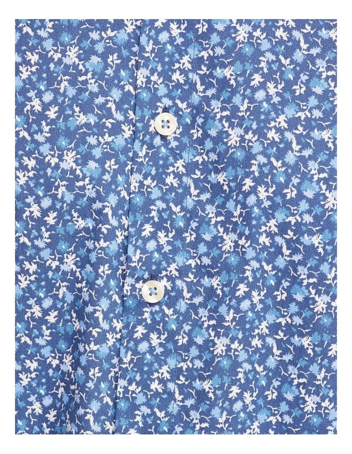Oxford Leyton Floral Relax Fit S/s Shirt - Image 6