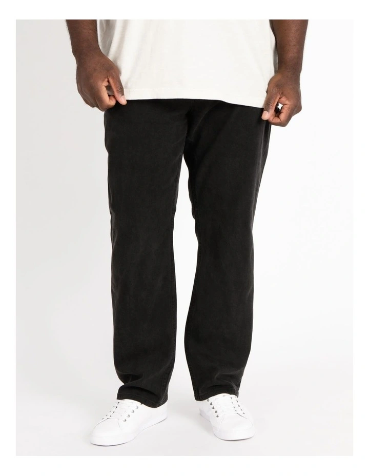 Reserve Essential Extended Leg Length Jean Black