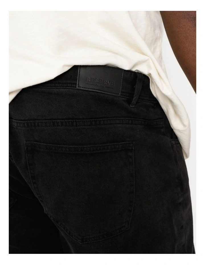 Reserve Essential Extended Leg Length Jean Black - Image 4
