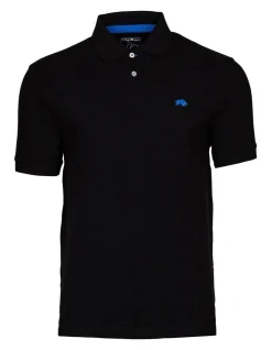 Raging Bull Signature Pique Polo Black -Nena & Pasadena Sales 816246550 3 720x928