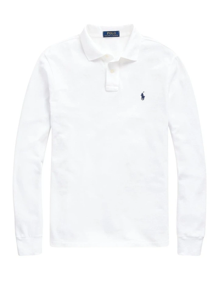 Polo Ralph Lauren Custom Slim Fit Mesh Polo Shirt 3 Polo Ralph Lauren Custom Slim Fit Mesh Polo Shirt - Image 3