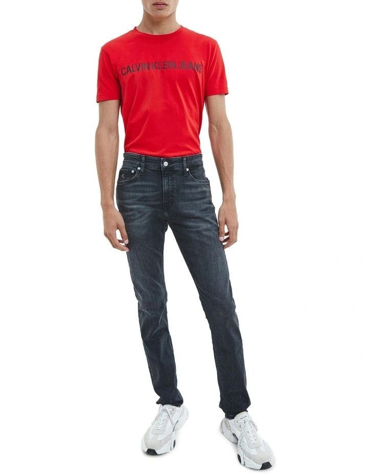 Calvin Klein Jeans 026 Low Rise Slim Jeans Black