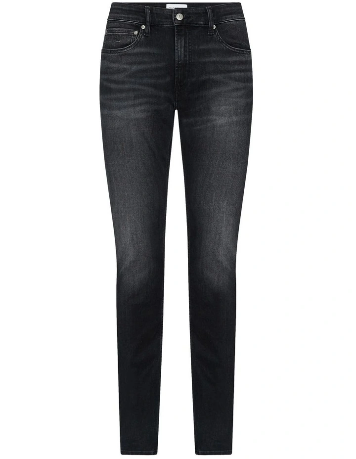 Calvin Klein Jeans 026 Low Rise Slim Jeans Black - Image 5