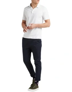 Alternative view of French Connection Classic Jersey Polo In White