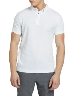 Oxford Austin Polo In White