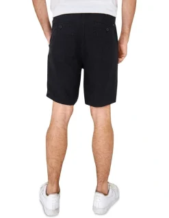 Industrie Baller Linen Short In Black -Nena & Pasadena Sales 843578020 4 720x928