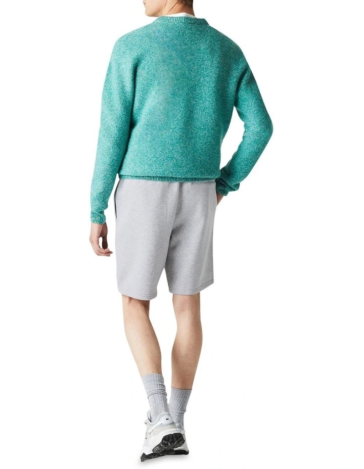 Lacoste Fleece Short Silver Chine - Image 2