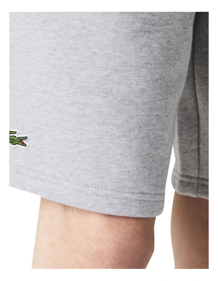Lacoste Fleece Short Silver Chine - Image 5