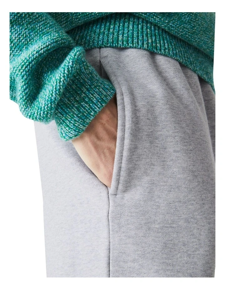 Lacoste Fleece Short Silver Chine - Image 7