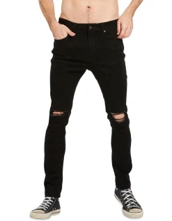Wrangler R28 Strangler Jean Black