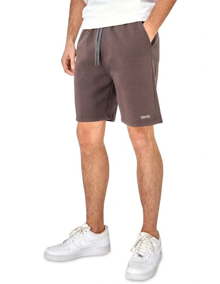 Industrie The Del Sur Od Track Short In Brown 2 Industrie The Del Sur Od Track Short In Brown - Image 2