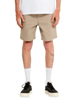 Lee Union Drill Shorts Stone