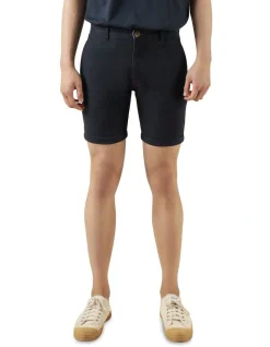 Article One Ellis Slim Chino Shorts Navy