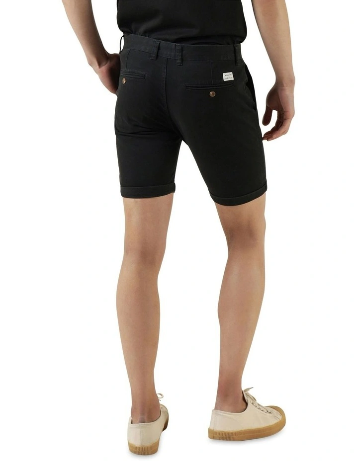 Article One Ellis Slim Chino Shorts Black - Image 4